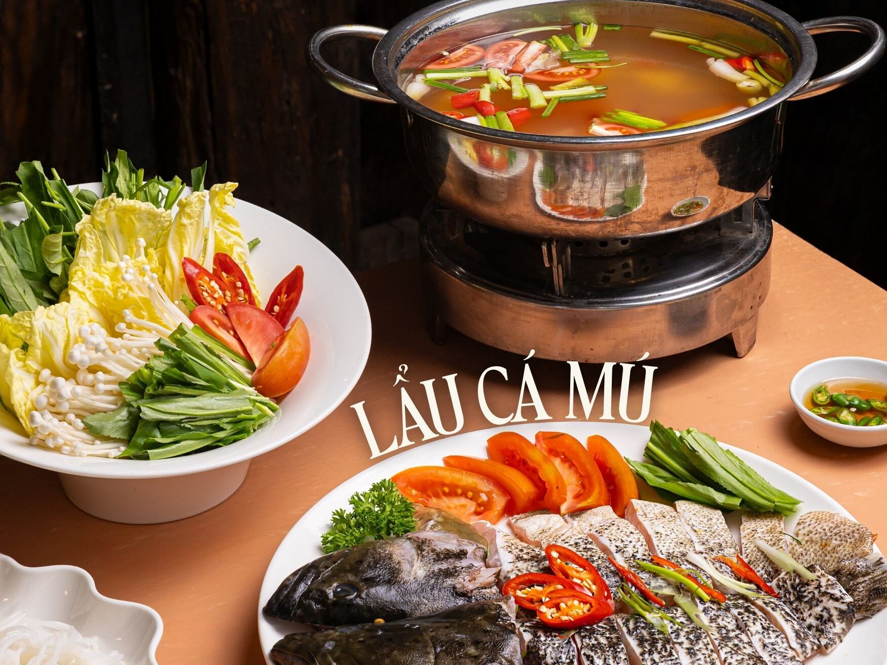 Lẩu Cá Mú tại nhà hàng Le Soleil