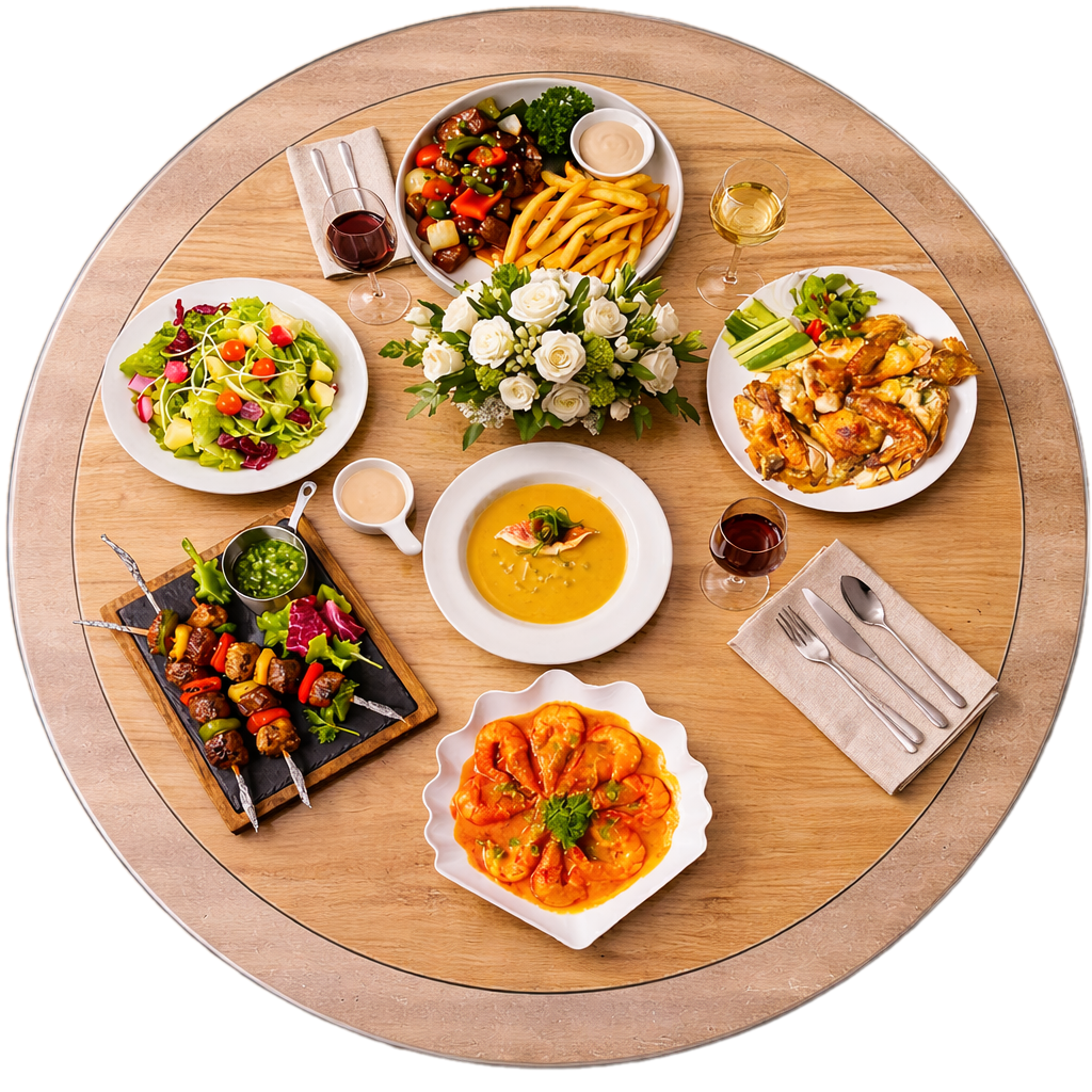 Asian Fusion Table